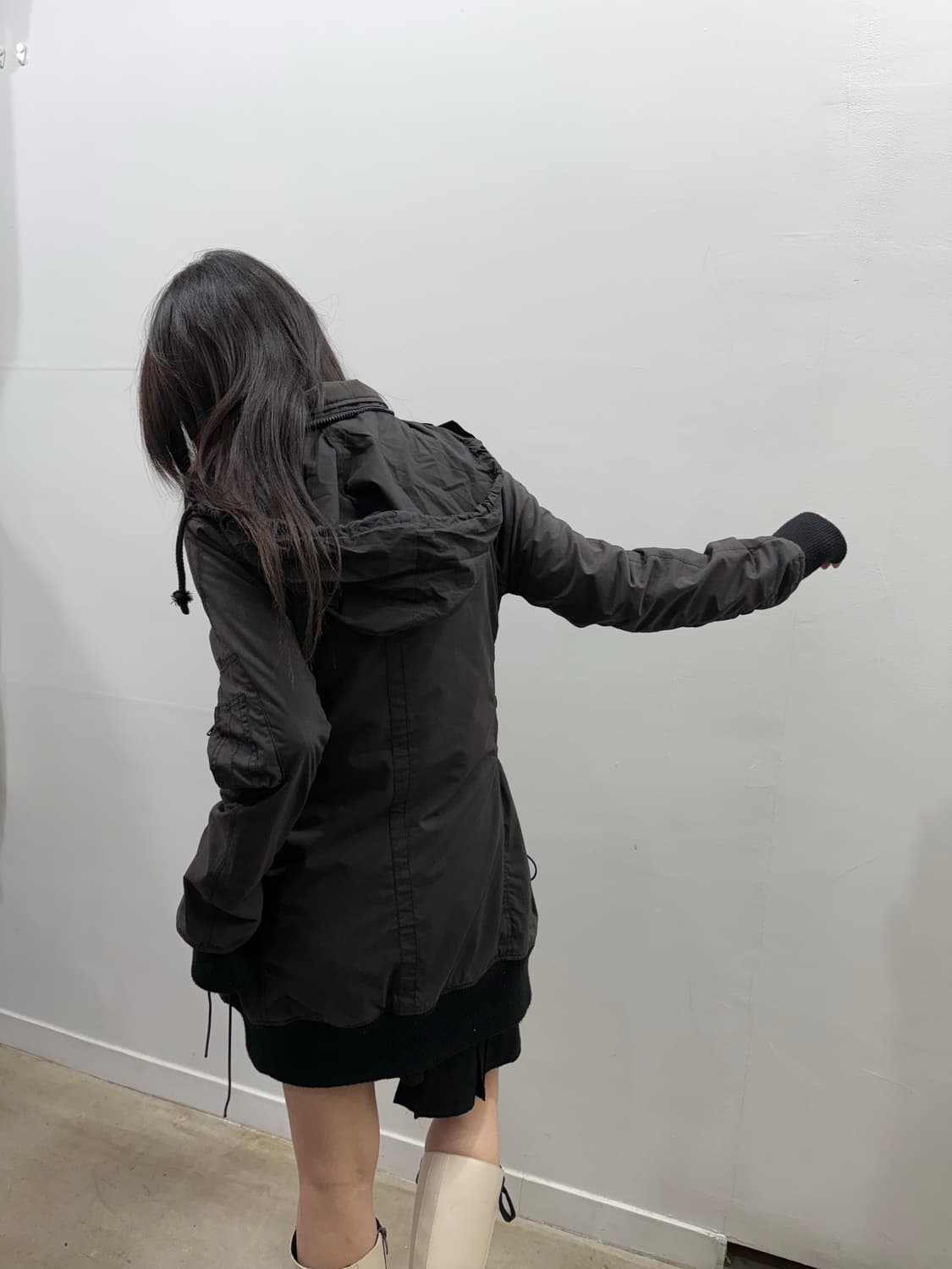 본더치 사이드 아일렛 롱 자켓 상품이미지7