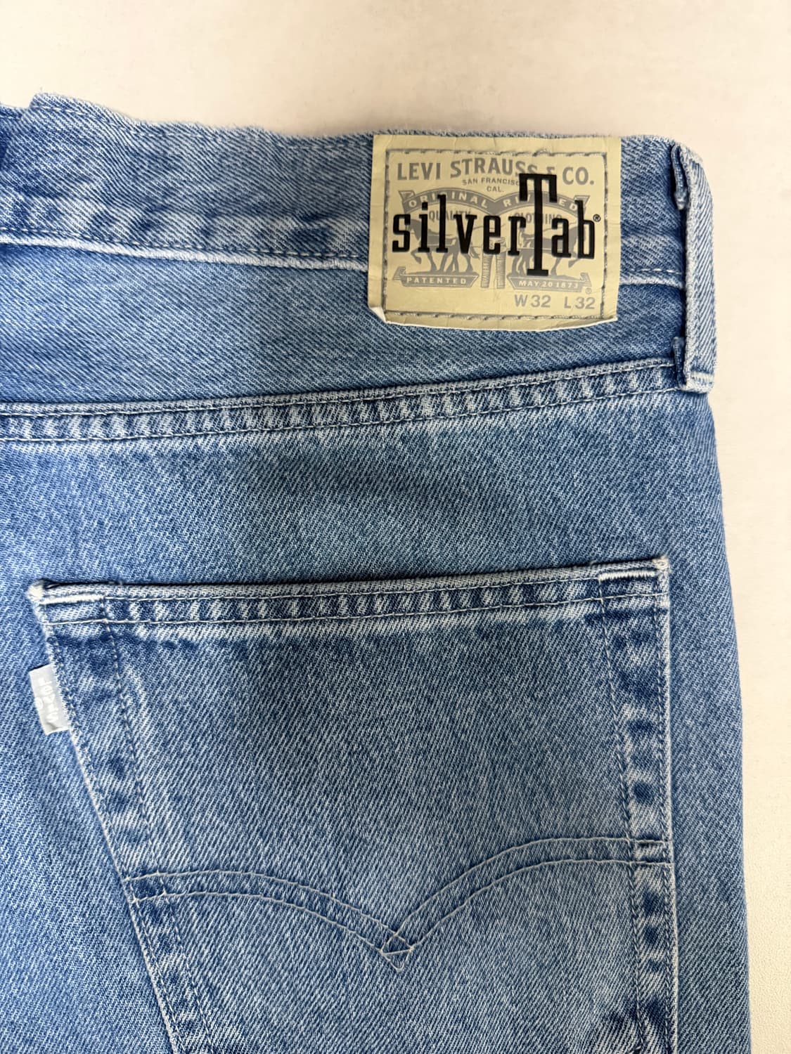 리바이스 실버탭 루즈핏 청바지 W32 L32 상품이미지4