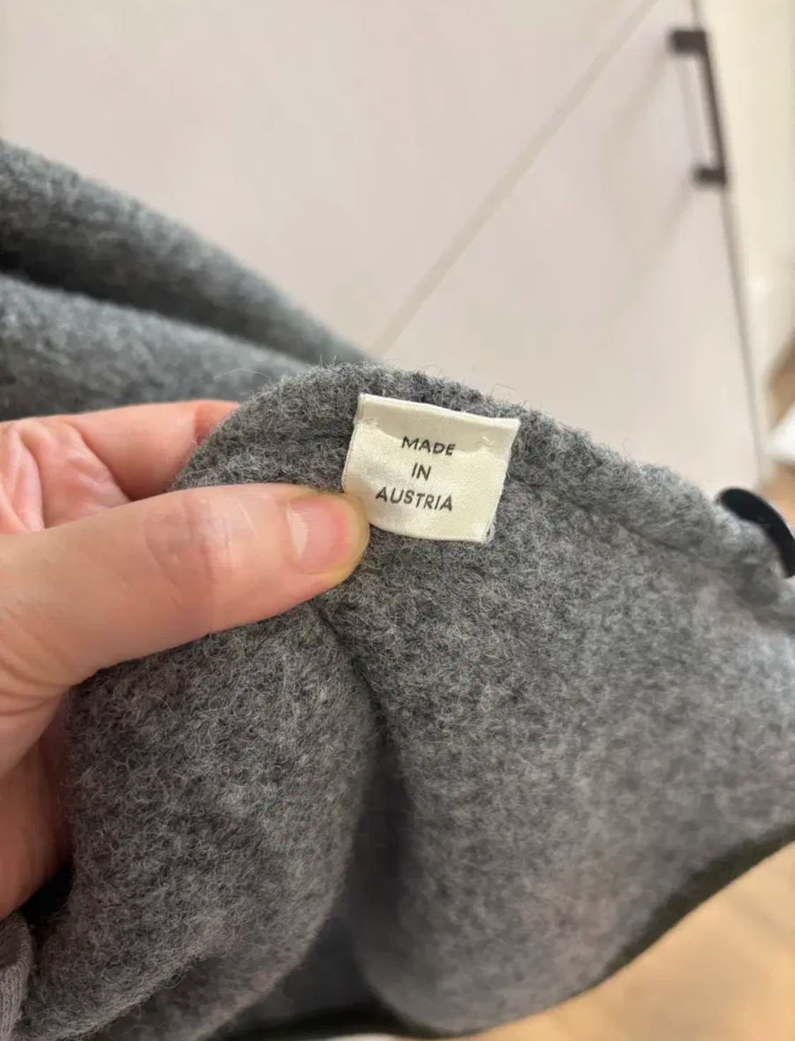 유럽빈티지자켓ㅡ압축울자켓겸 코트(드라이완료) 상품이미지6