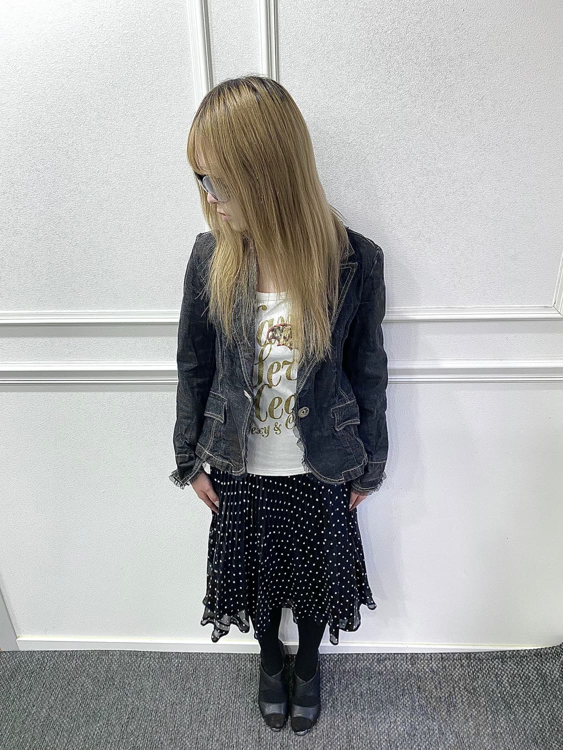 Lace Detail Y2K Mood Jacket 상품이미지1