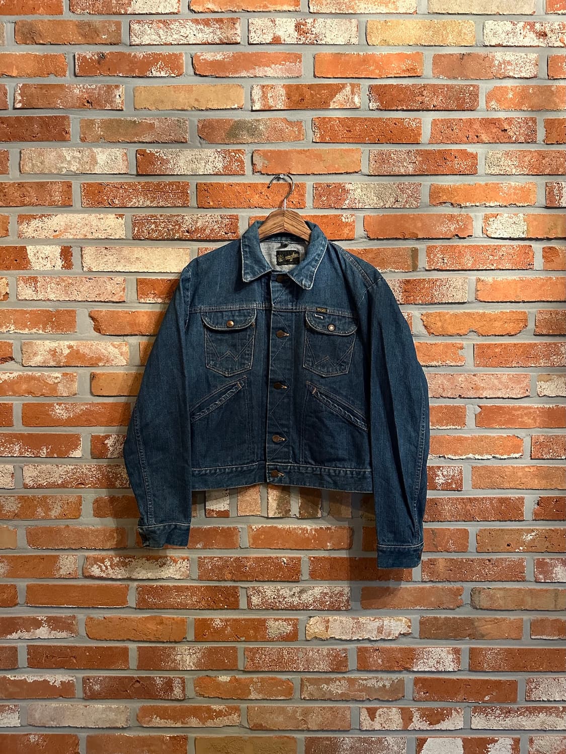 70s USA 빈티지 랭글러 126MJ 데님 자켓 상품이미지1