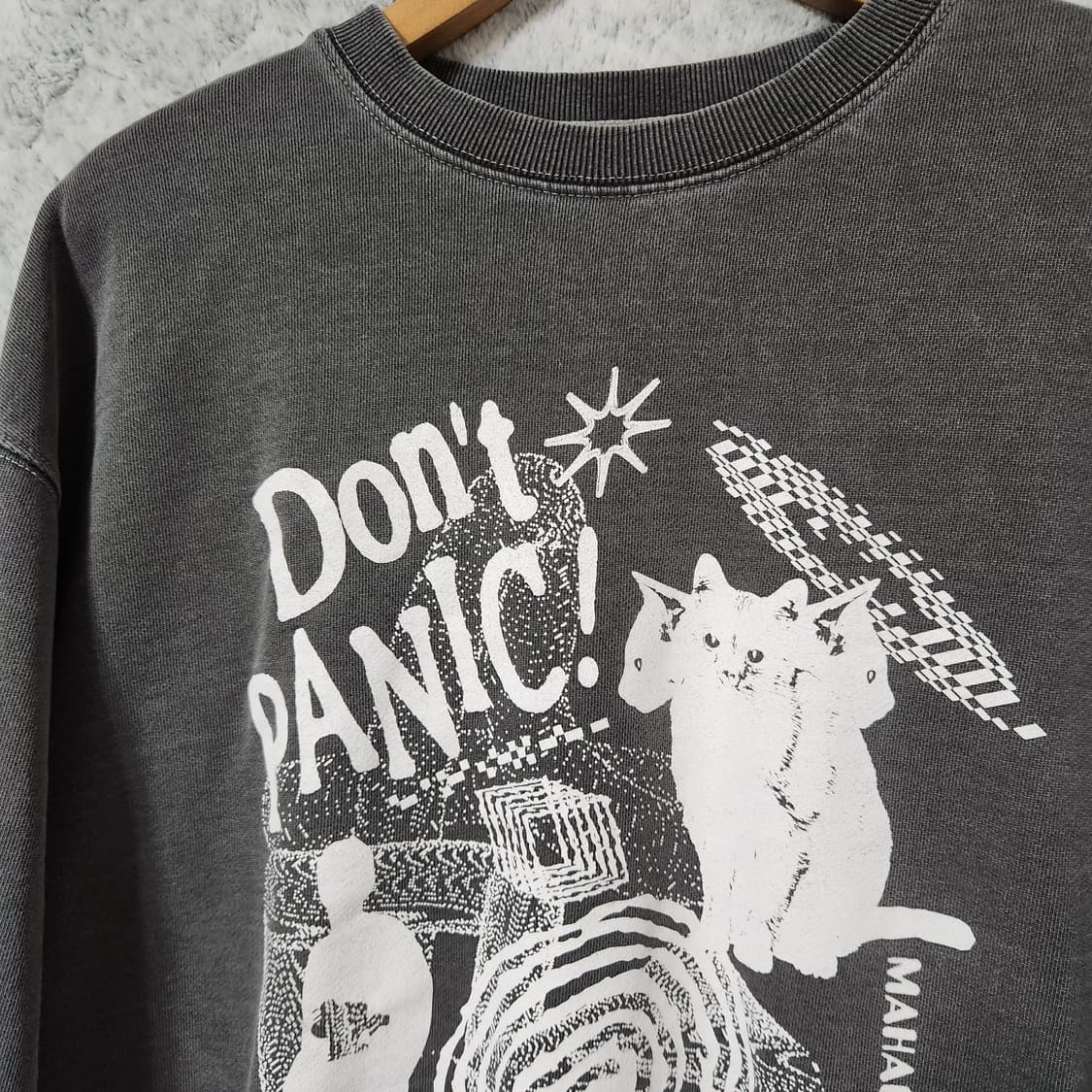 H598 [XL] 마하그리드 맨투맨 티셔츠 상품이미지2