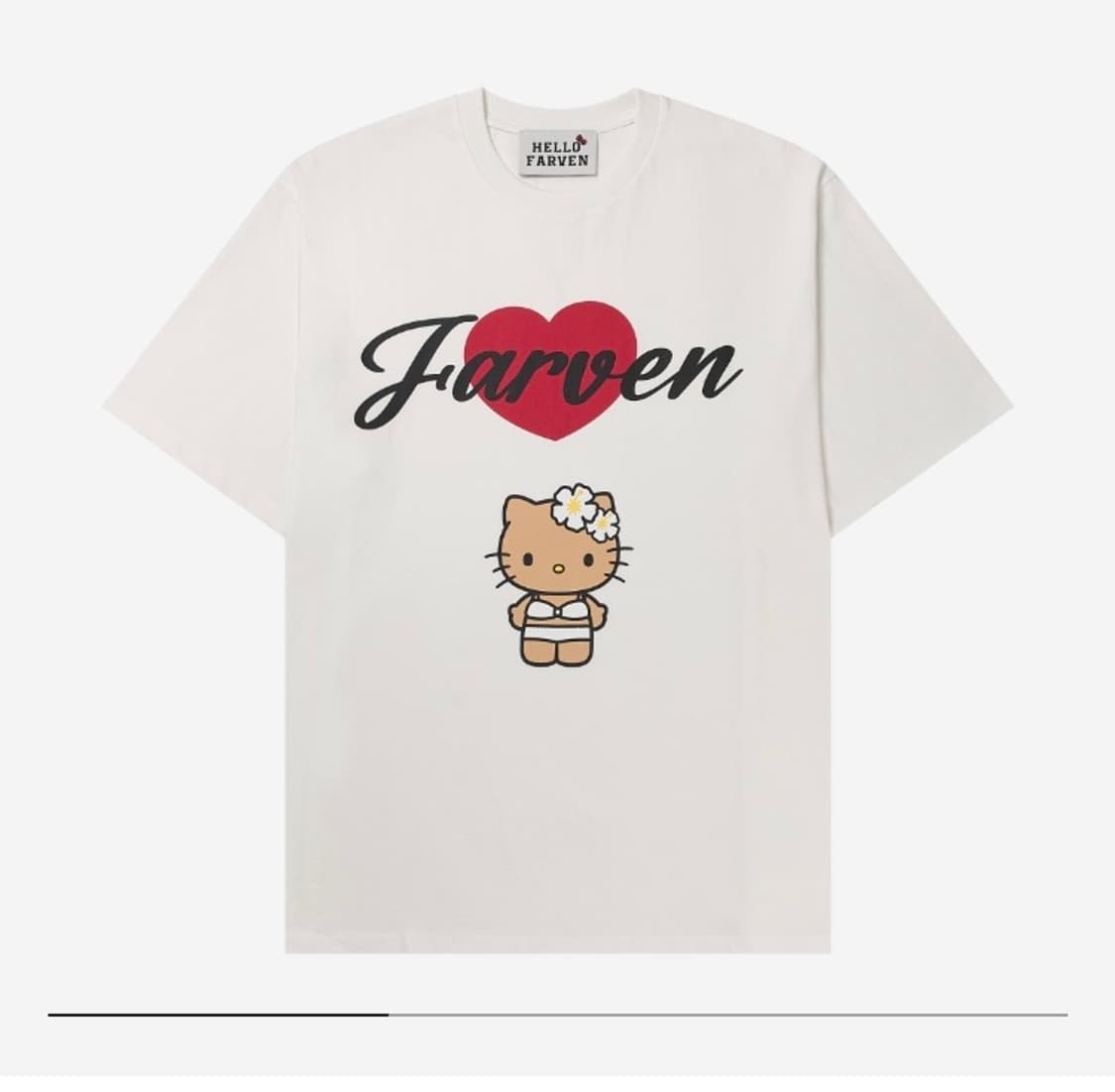 파르벵 테닝키티 반팔티(farven tanning kitty) 상품이미지1