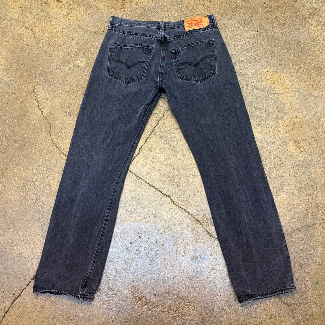 미국 빈티지 리바이스 501 블랙진 청바지 상품이미지5