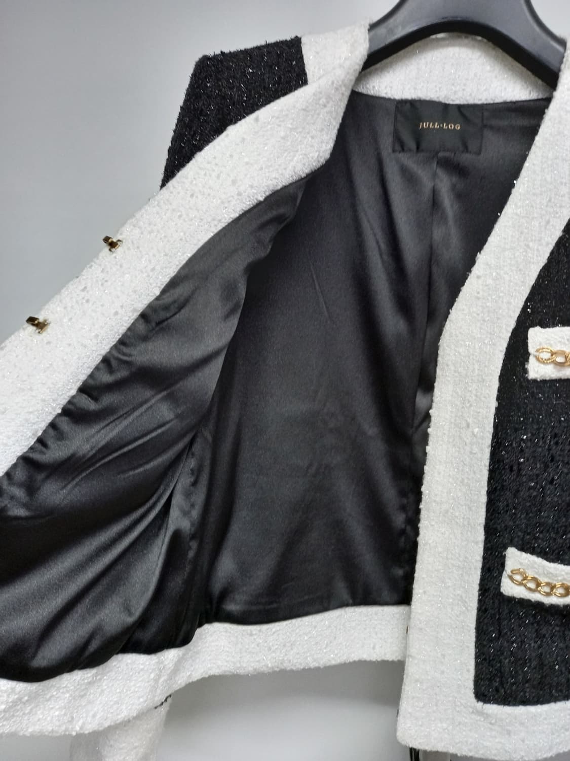 새 줄로그 춘추 트위드 자켓 F 33-55 상품이미지7