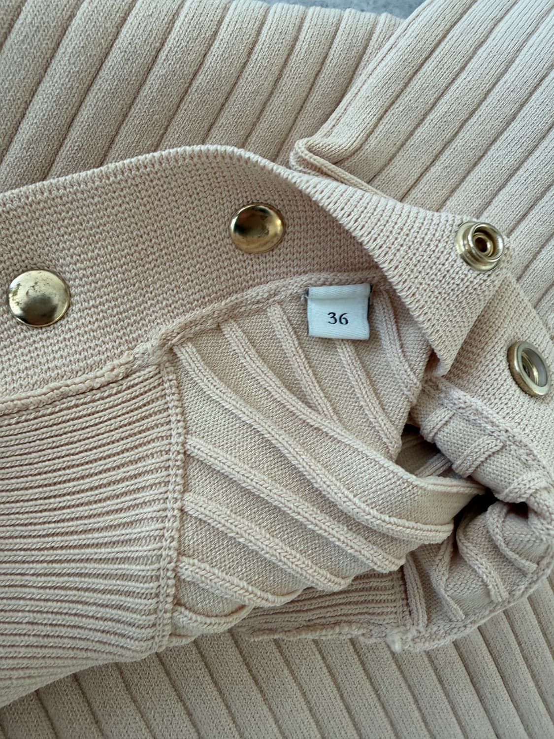 산드로 골지 니트 원피스 상품이미지7