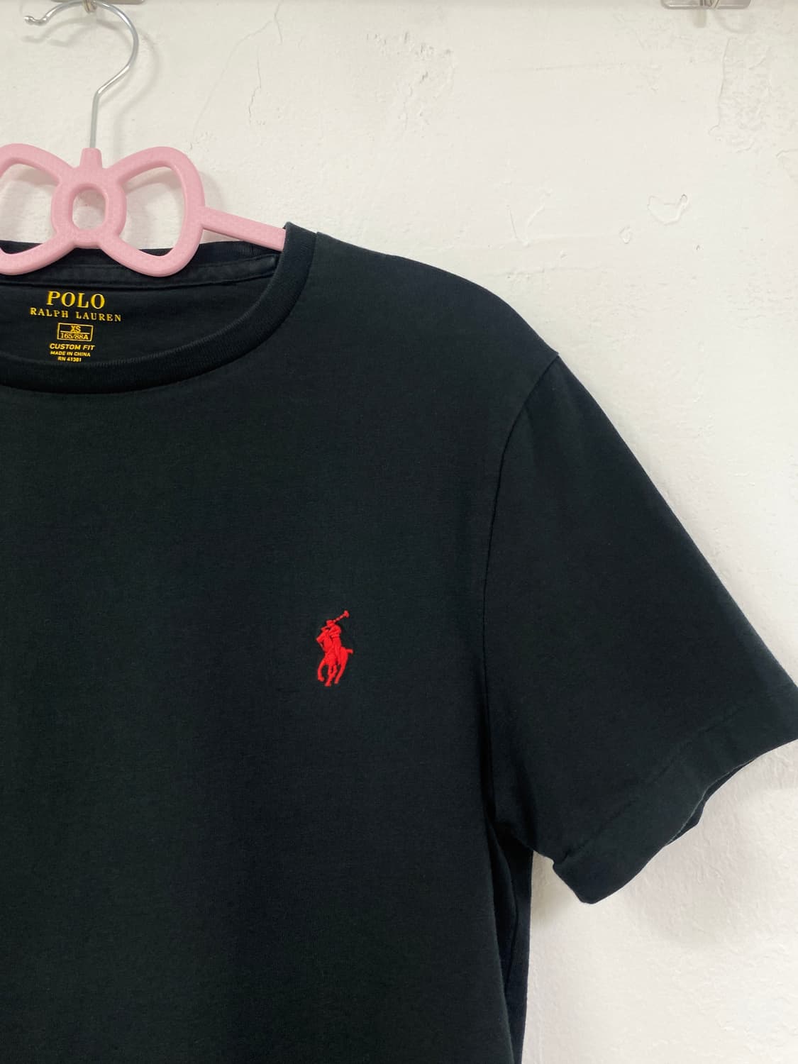 POLO RALPH LAUREN BLACK T-SHIRT 상품이미지3