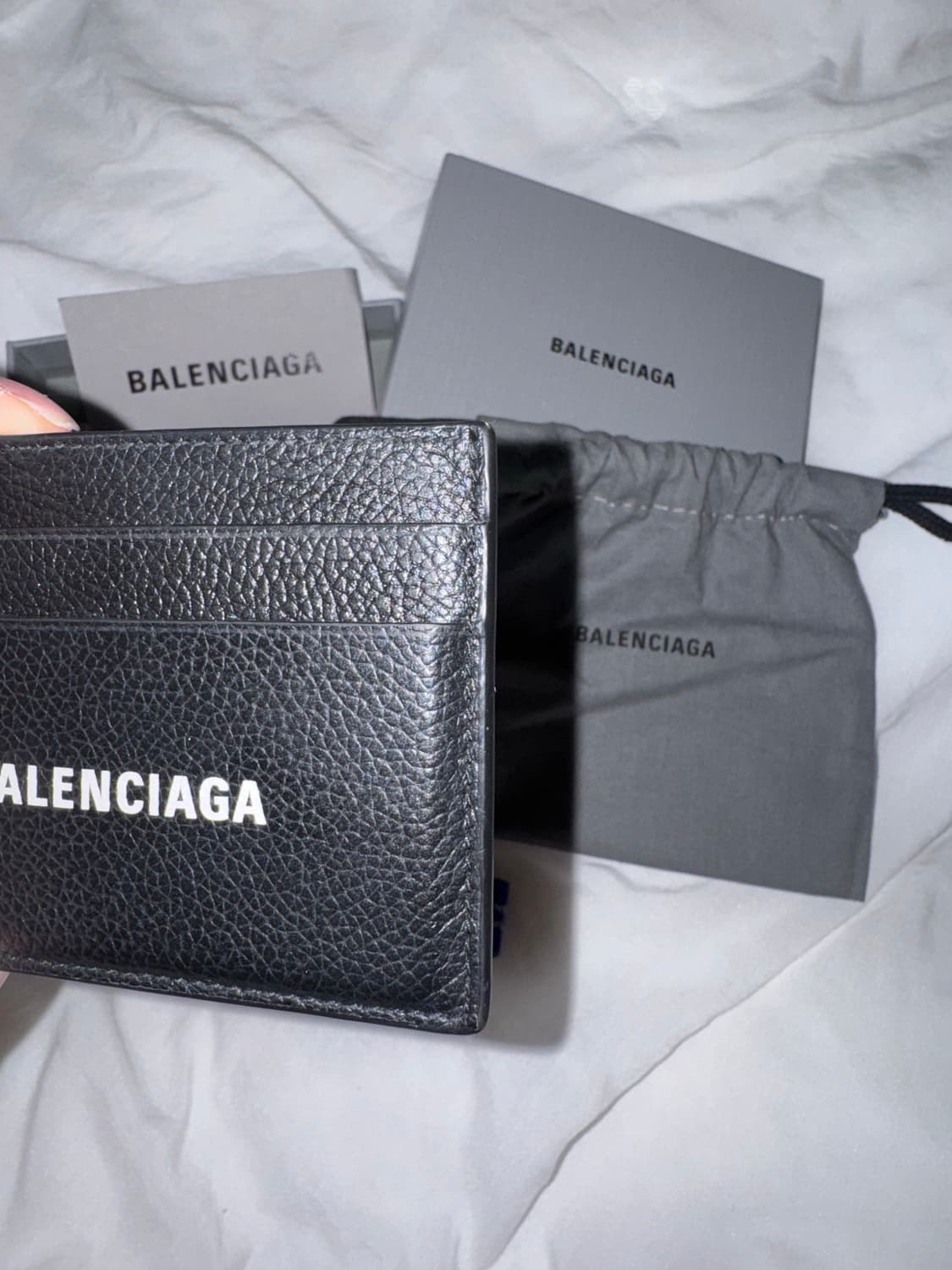 발렌시아가 캐쉬 카트 홀더 블랙 상품이미지4