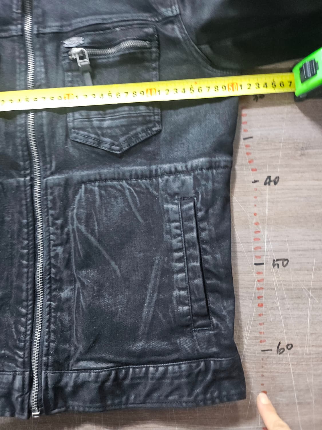Buckaroo Jeans 코티드 코튼 바이커 자켓 XL 상품이미지7