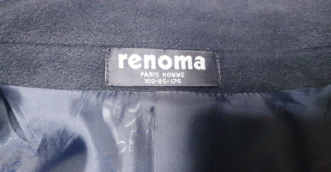 레노마 renoma 모혼방 반코트 하프코트 100 상품이미지4