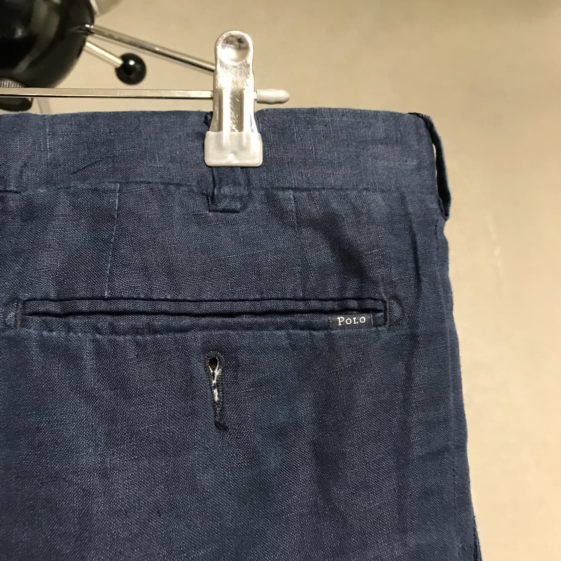 폴로 랄프로렌 린넨 치노 팬츠 네이비 32/32 상품이미지4