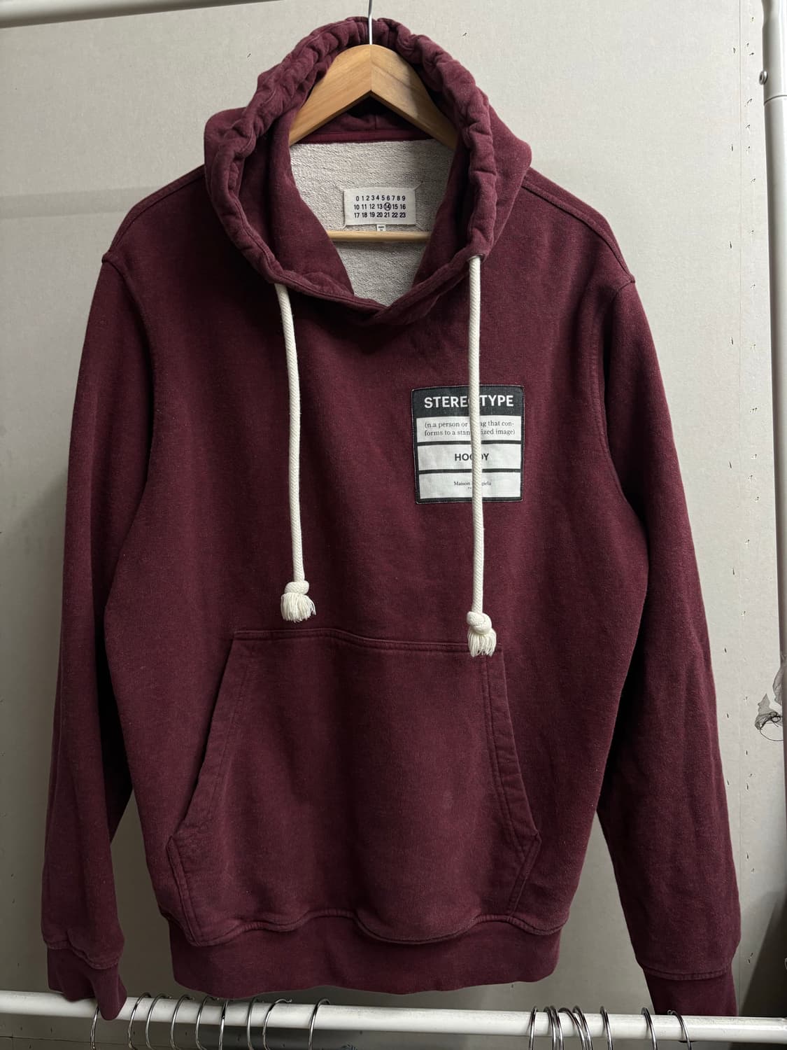 마르지엘라 20ss 스테레오 후디 상품이미지2