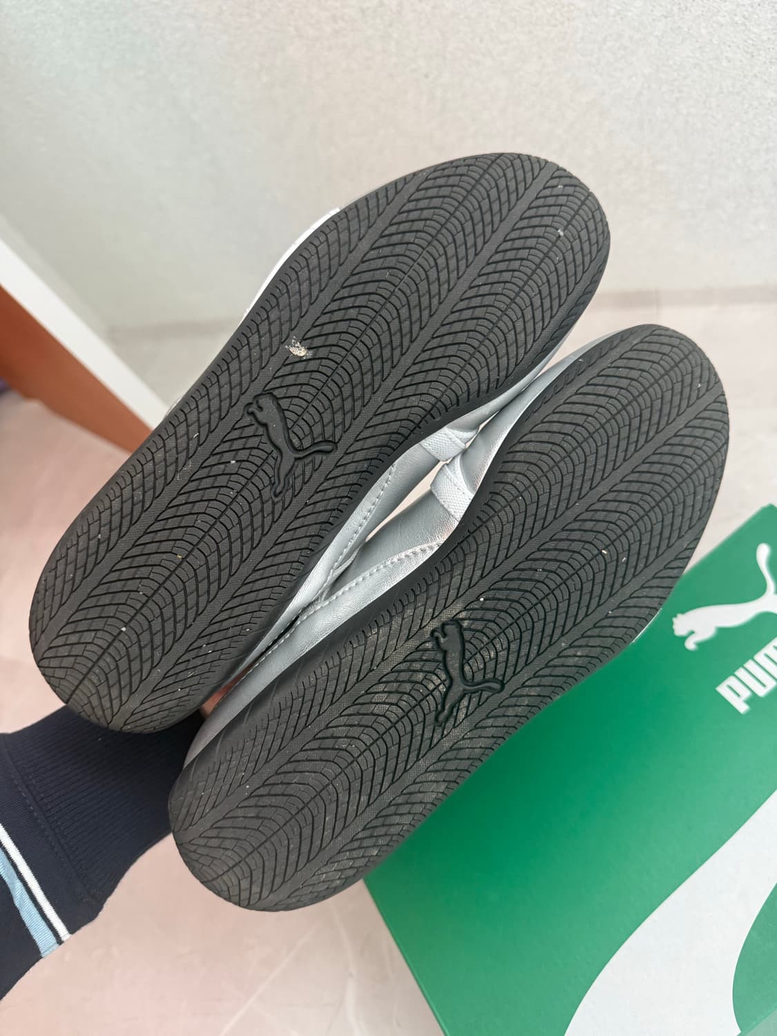 푸마 스피드캣 발레 메탈릭 실버 220 상품이미지3