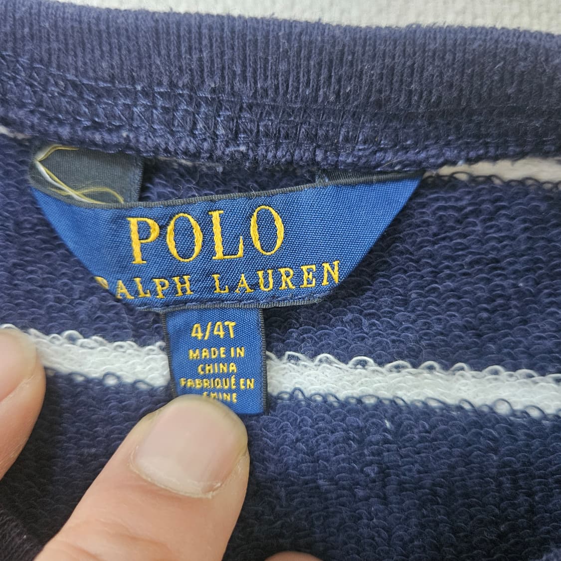 4/4T 폴로랄프로렌 키즈 맨투맨 0310Y 상품이미지3