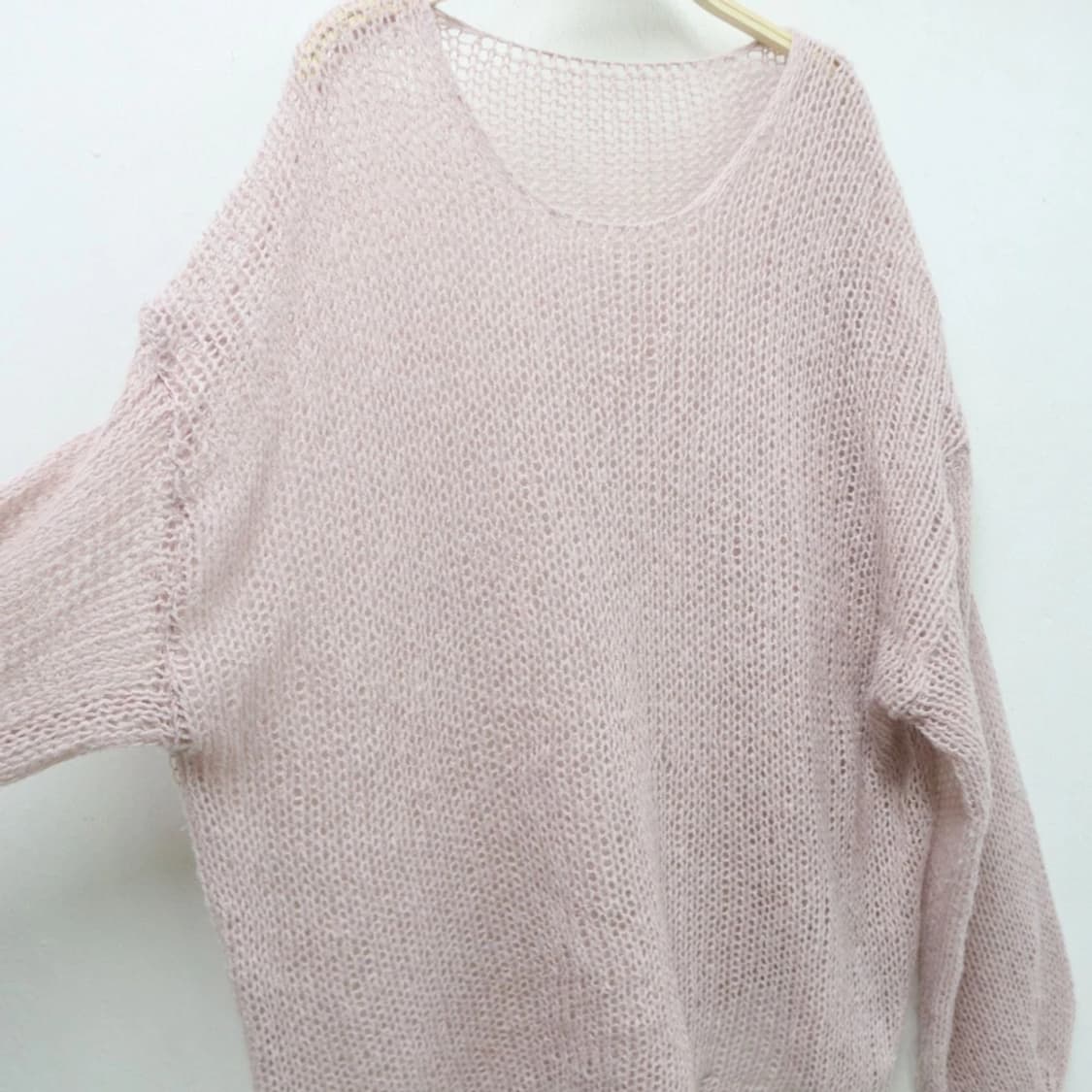 AUNT MARIE'S 딸기우유 히메갸루 브이넥 니트 61846 상품이미지9