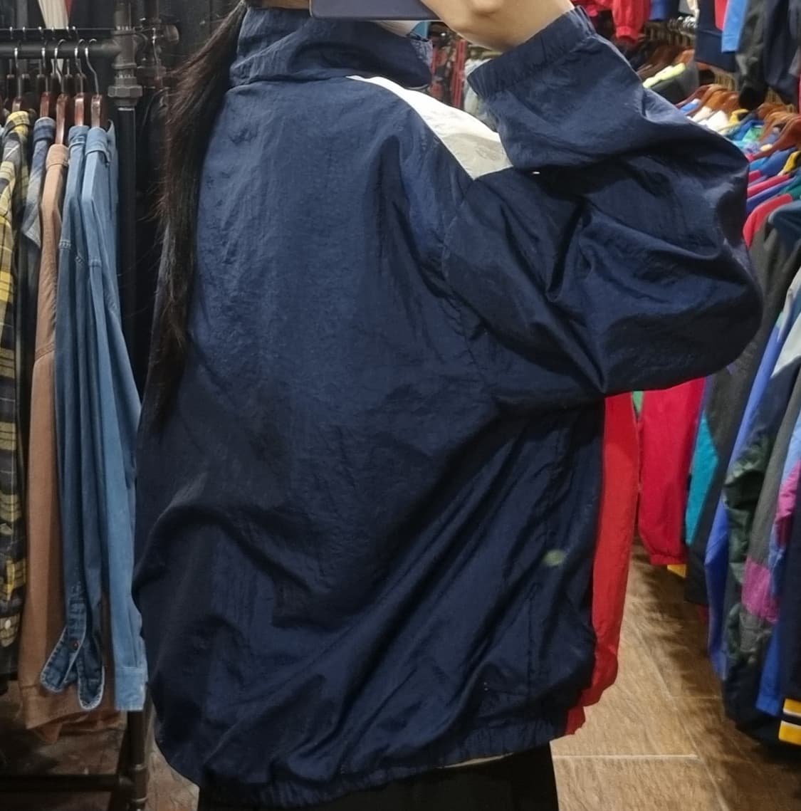 [Hi] 나이키 바람막이 네이비 상품이미지5
