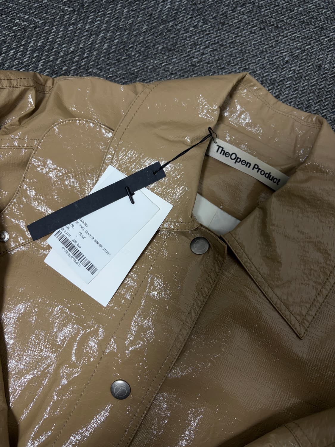 더오픈프로덕트 가죽봄버자켓 1사이즈 상품이미지2