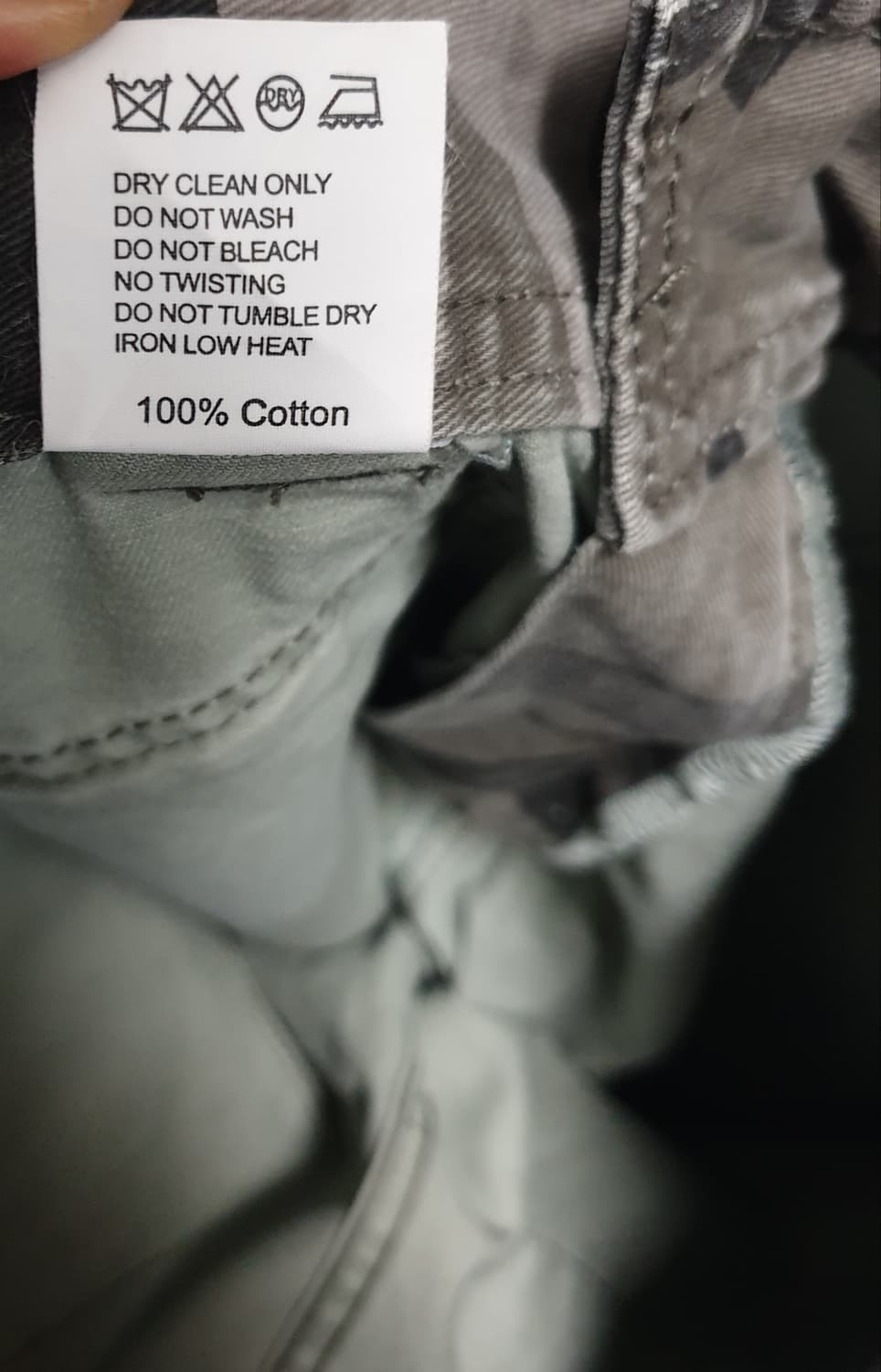 HIRLSK 빈티지 와이드 유틸리티 카모 카고팬츠 (M) 상품이미지5