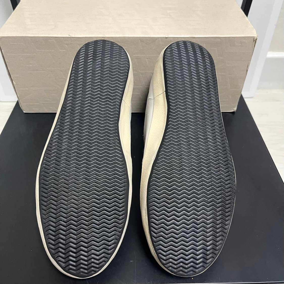 정품 38) 골든구스 누벅 글리터 탭 스니커즈 240~245 상품이미지5