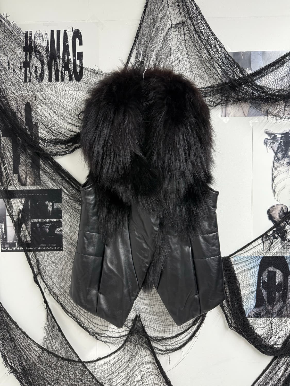 Fur vest 상품이미지4