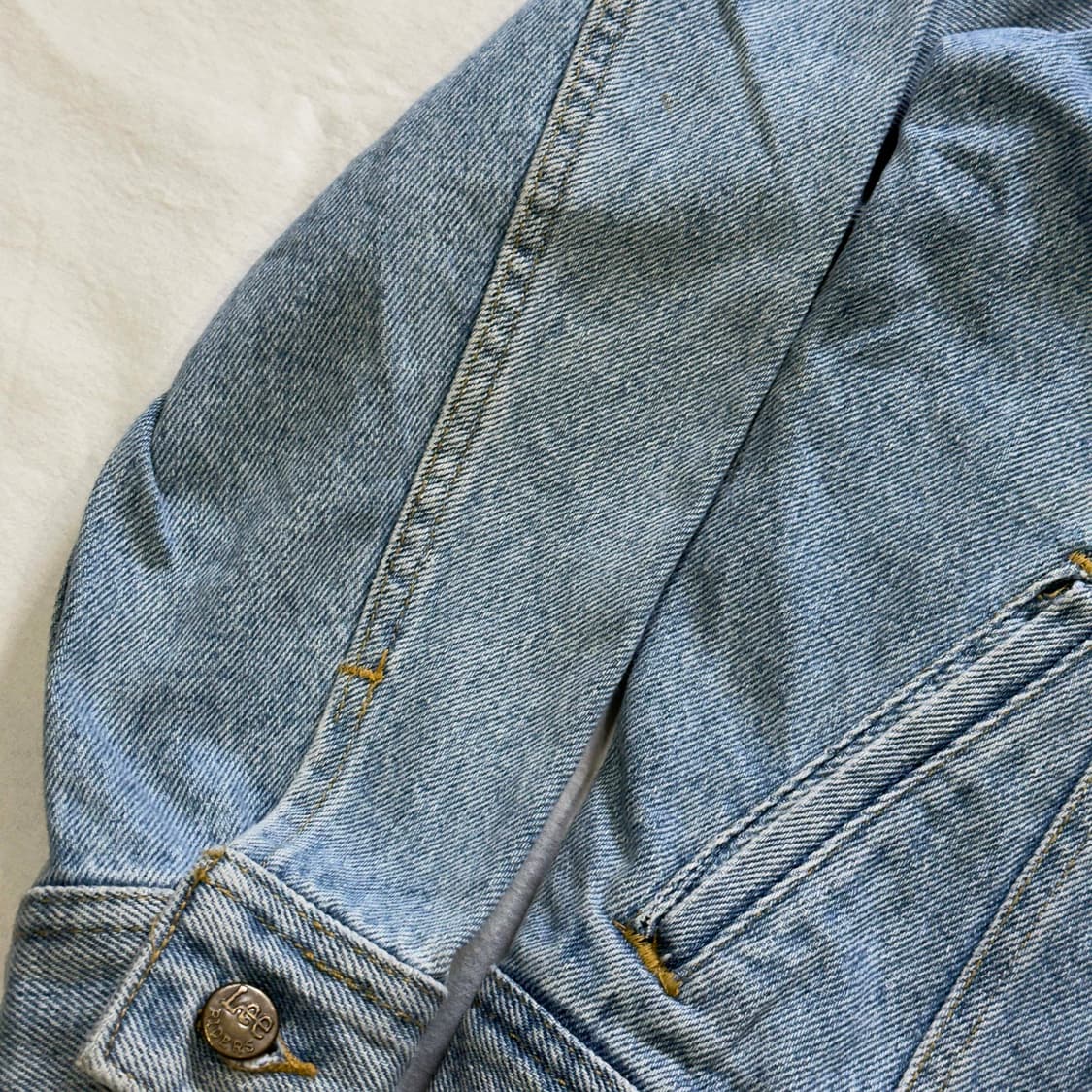 80s Lee 리 데님 재킷 USA 상품이미지3