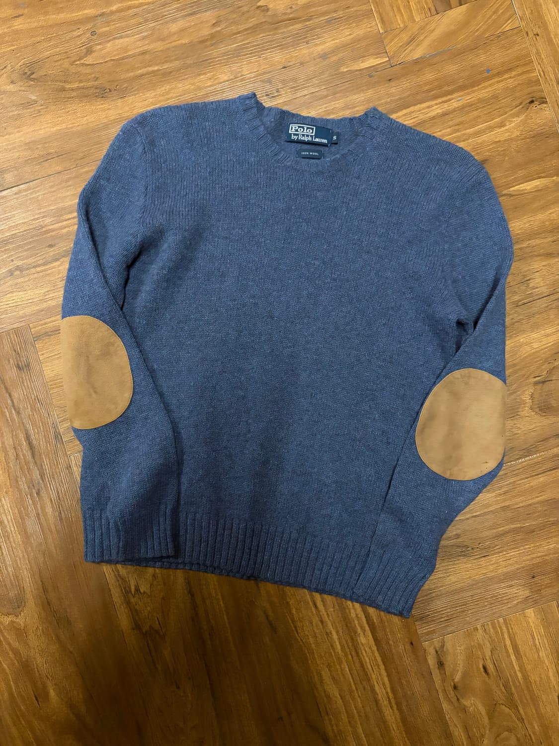 POLO RALPH LAUREN BLUE WOOL KNIT 상품이미지2