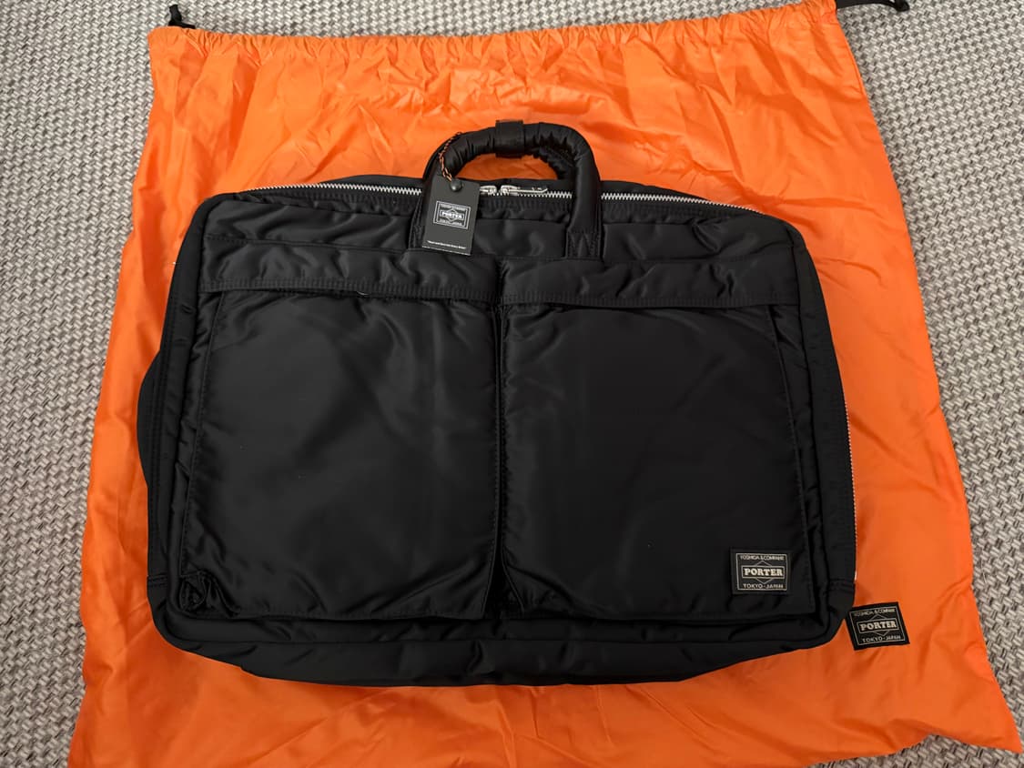 <새상품>포터 탱커 3WAY DOCUMENT BAG W zip 상품이미지3