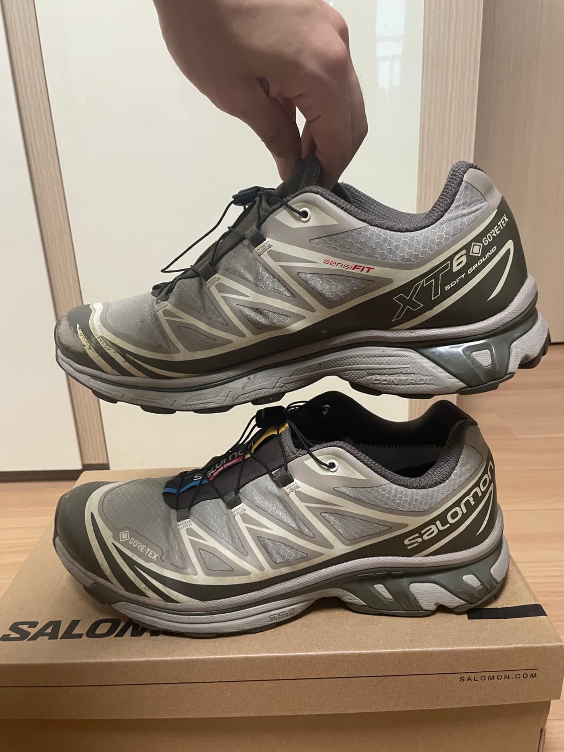 살로몬 XT-6 고어텍스 빈티지 카키 285 상품이미지3