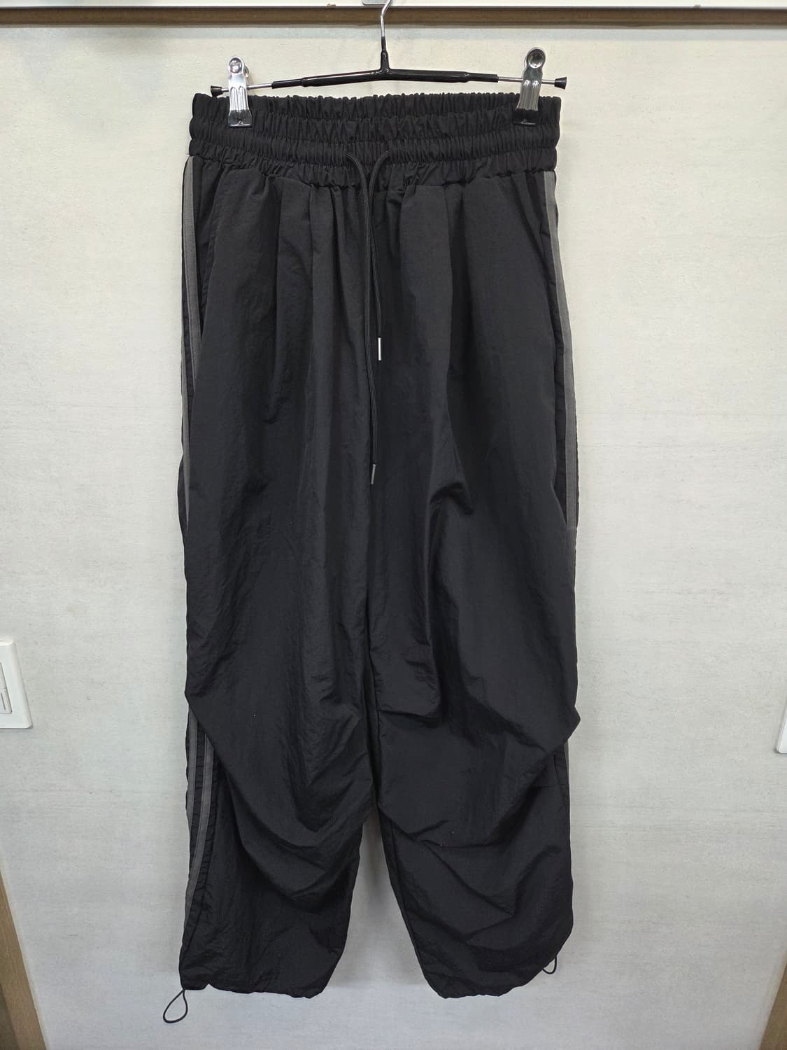 더 크랩 이선 나일론 와이드 스트링팬츠 s 상품이미지1