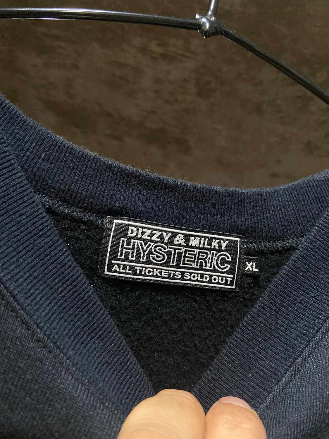 Hysteric Glamour 히스테릭 글래머 SBM 크레이지 맨투맨  상품이미지3