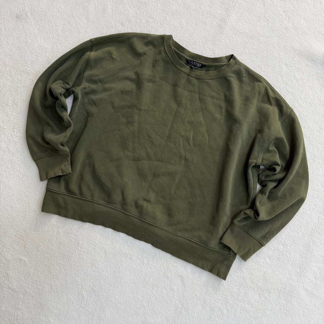 L 랄프로렌 카키 맨투맨 0324T 상품이미지1