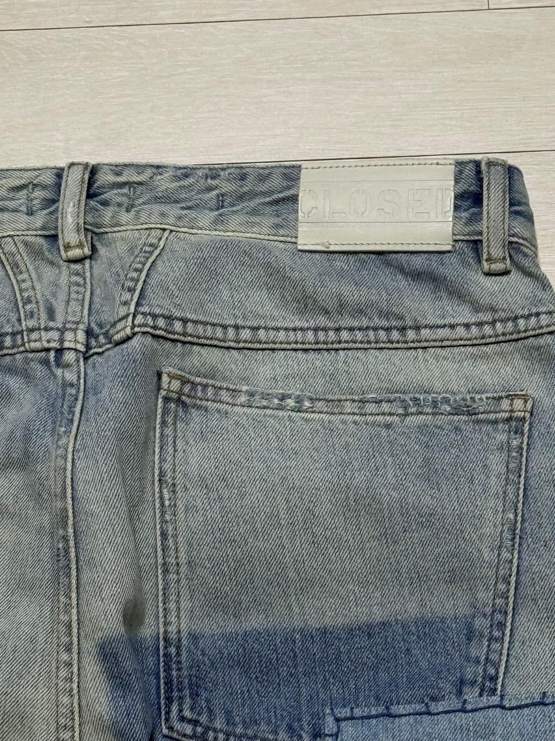 클로즈드 데미지 아이스데님 상품이미지6