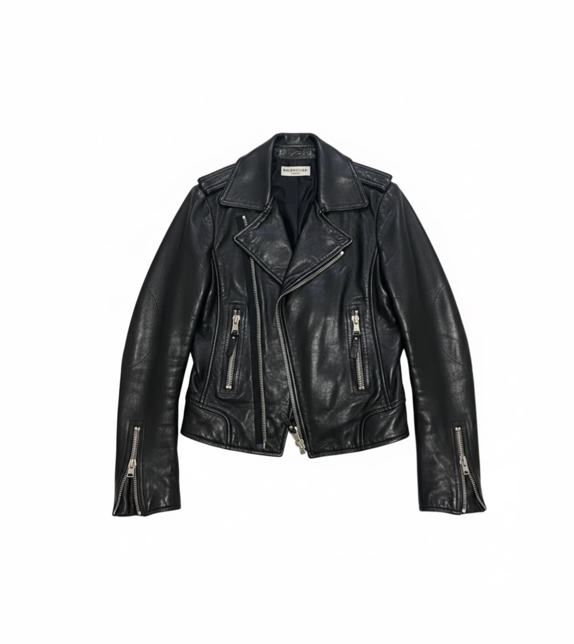 발렌시아가(Balenciaga) 레더 바이커 재킷 상품이미지1