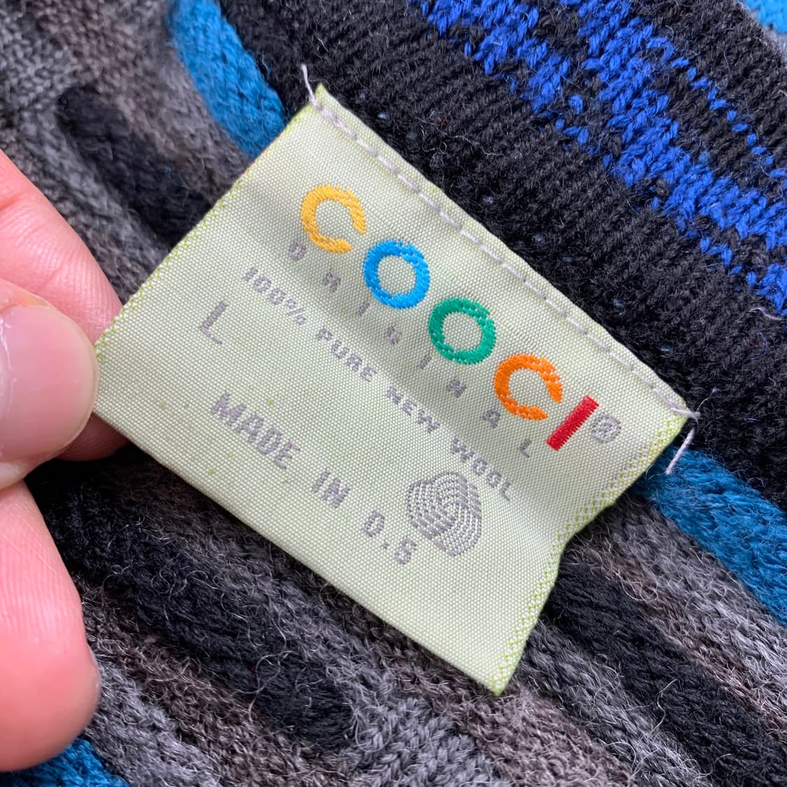 쿠지 케이블 울 머플러 목도리 스카프  상품이미지3