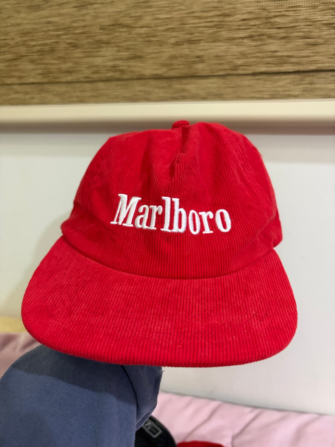 말보로 코듀로이 캠프캡 상품이미지1