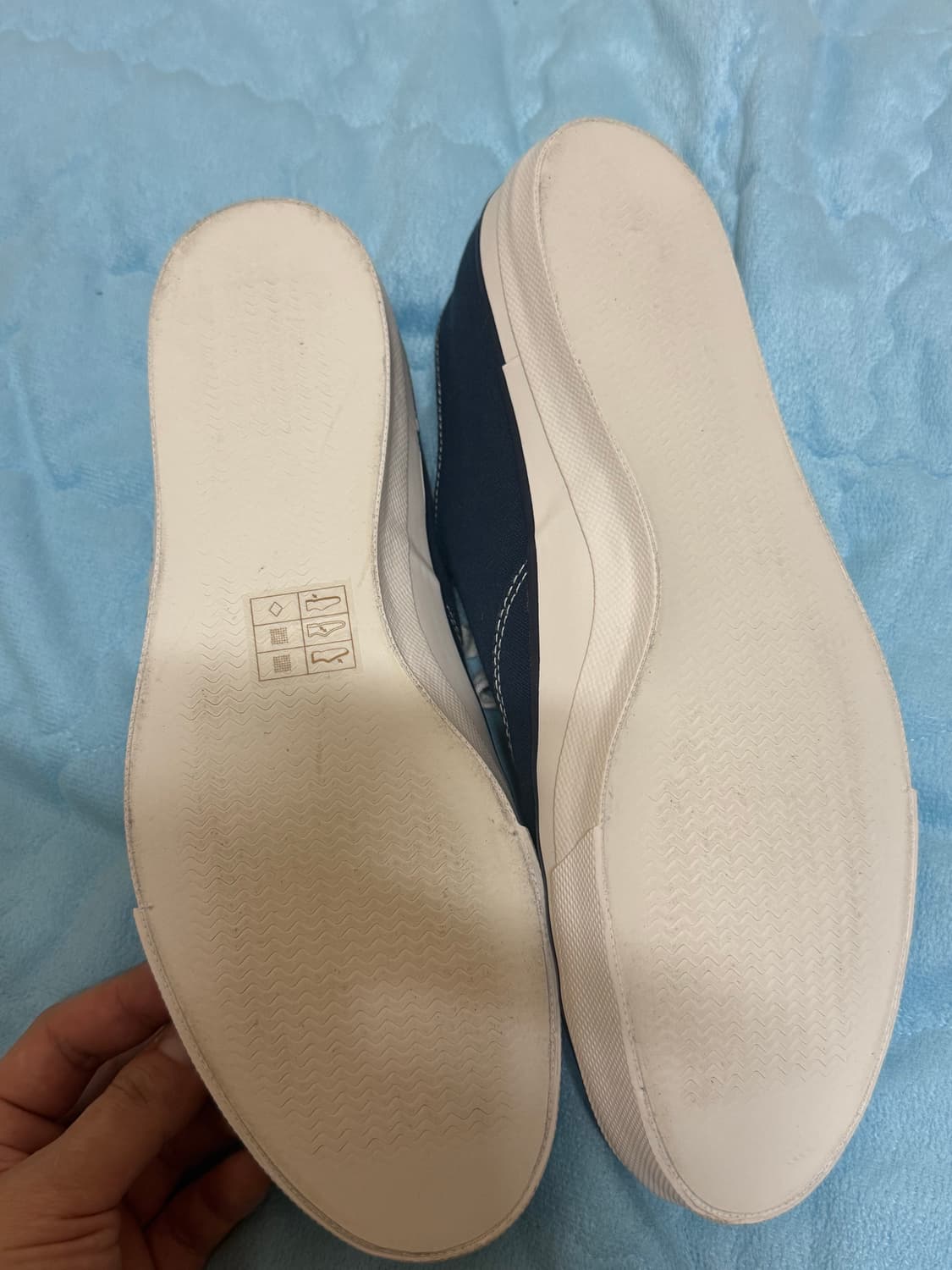 와쿠와 덱슈즈 네이비 270 새상품 상품이미지2