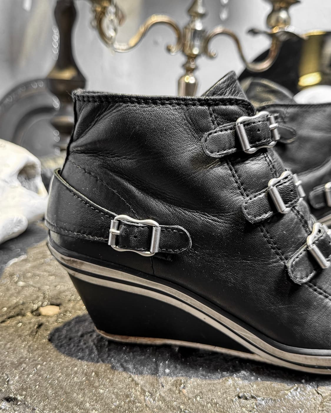 ASH – Multi Buckle Wedge Sneakers  상품이미지5