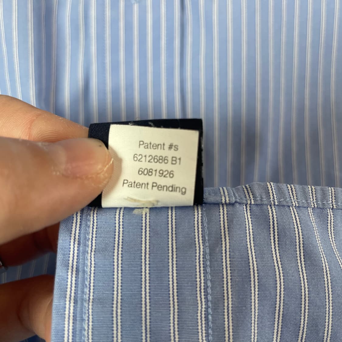 타미힐피거 월계수 자수 레귤러 핏 스트라이프 옥스퍼드 셔츠 상품이미지7