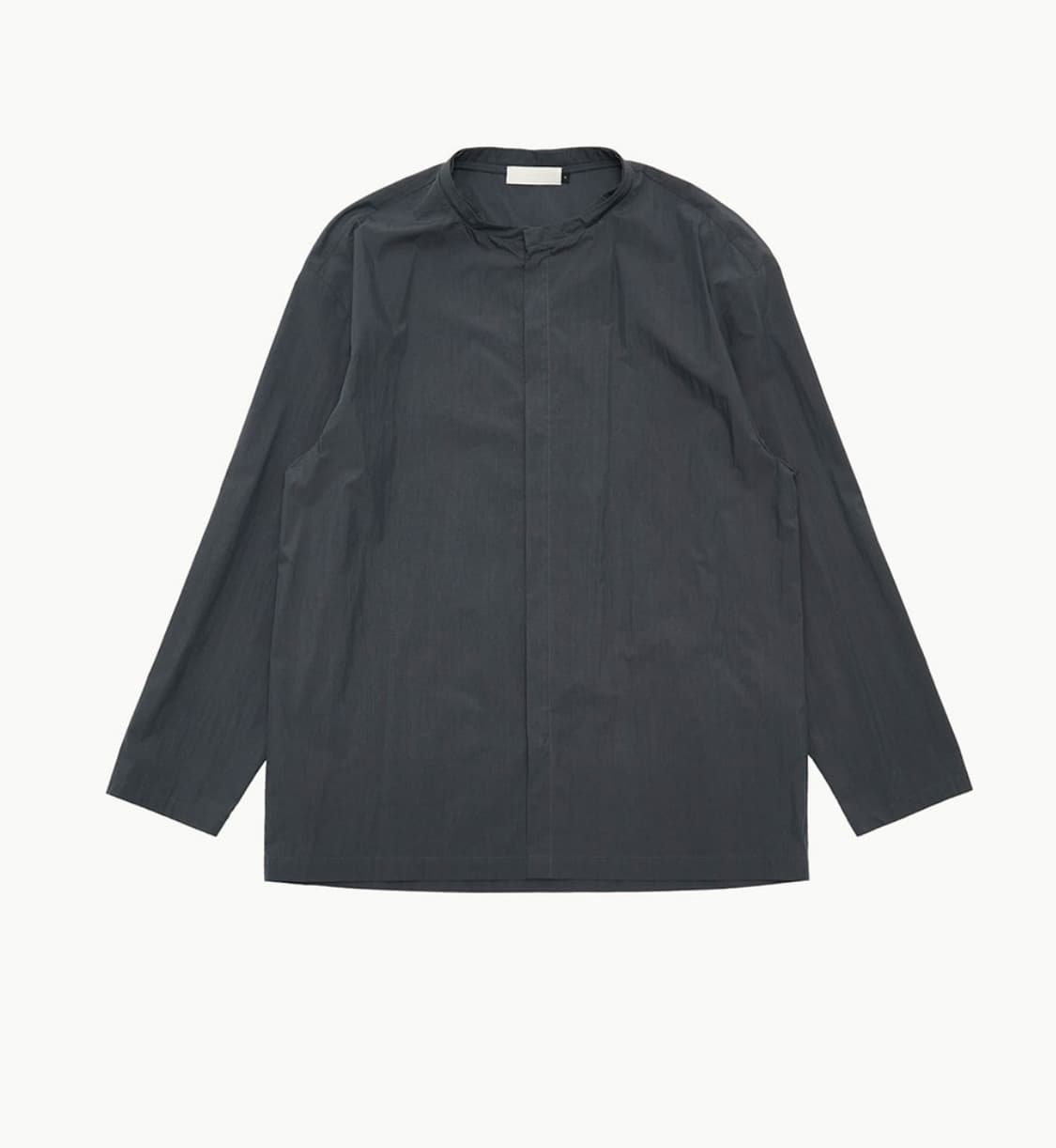 아모멘토 / 디테처블 후디 셔츠 차콜 상품이미지2