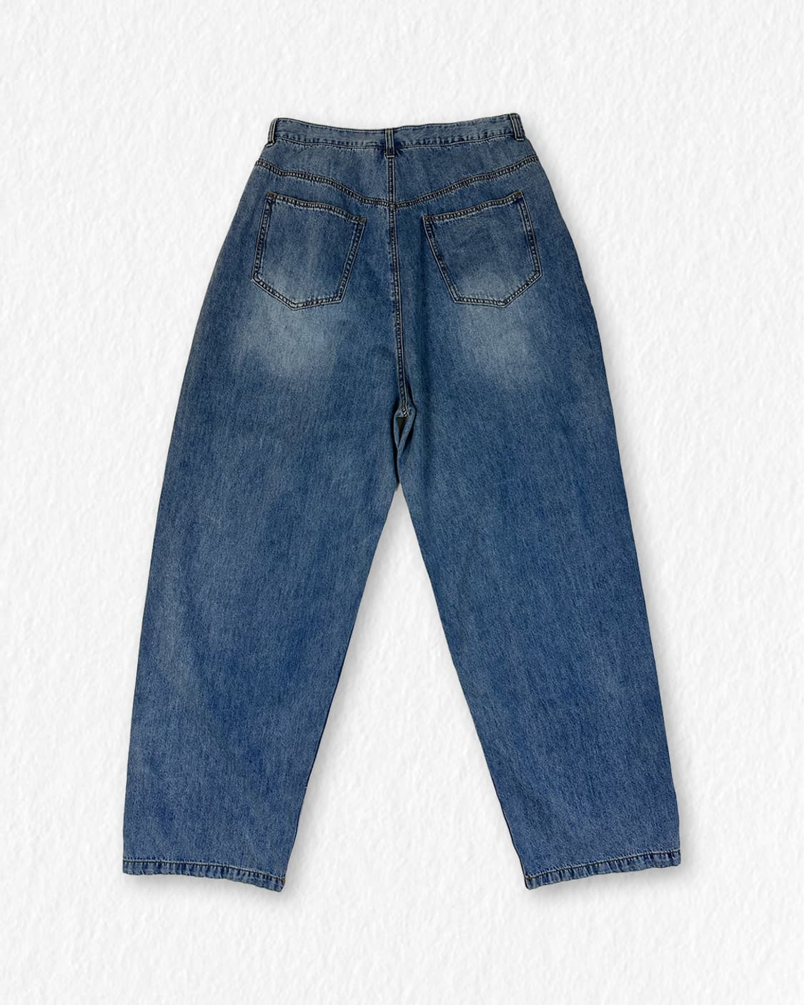 낫포너드 와이드 데님 팬츠 상품이미지2