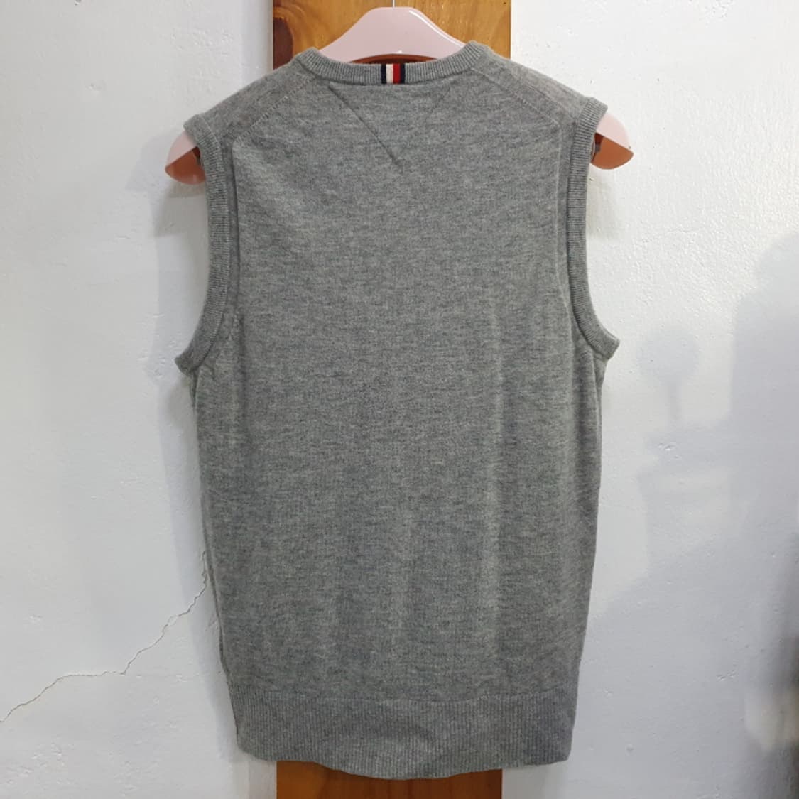 타미힐피거 LAMBSWOOL 브이넥조끼(95) 상품이미지5