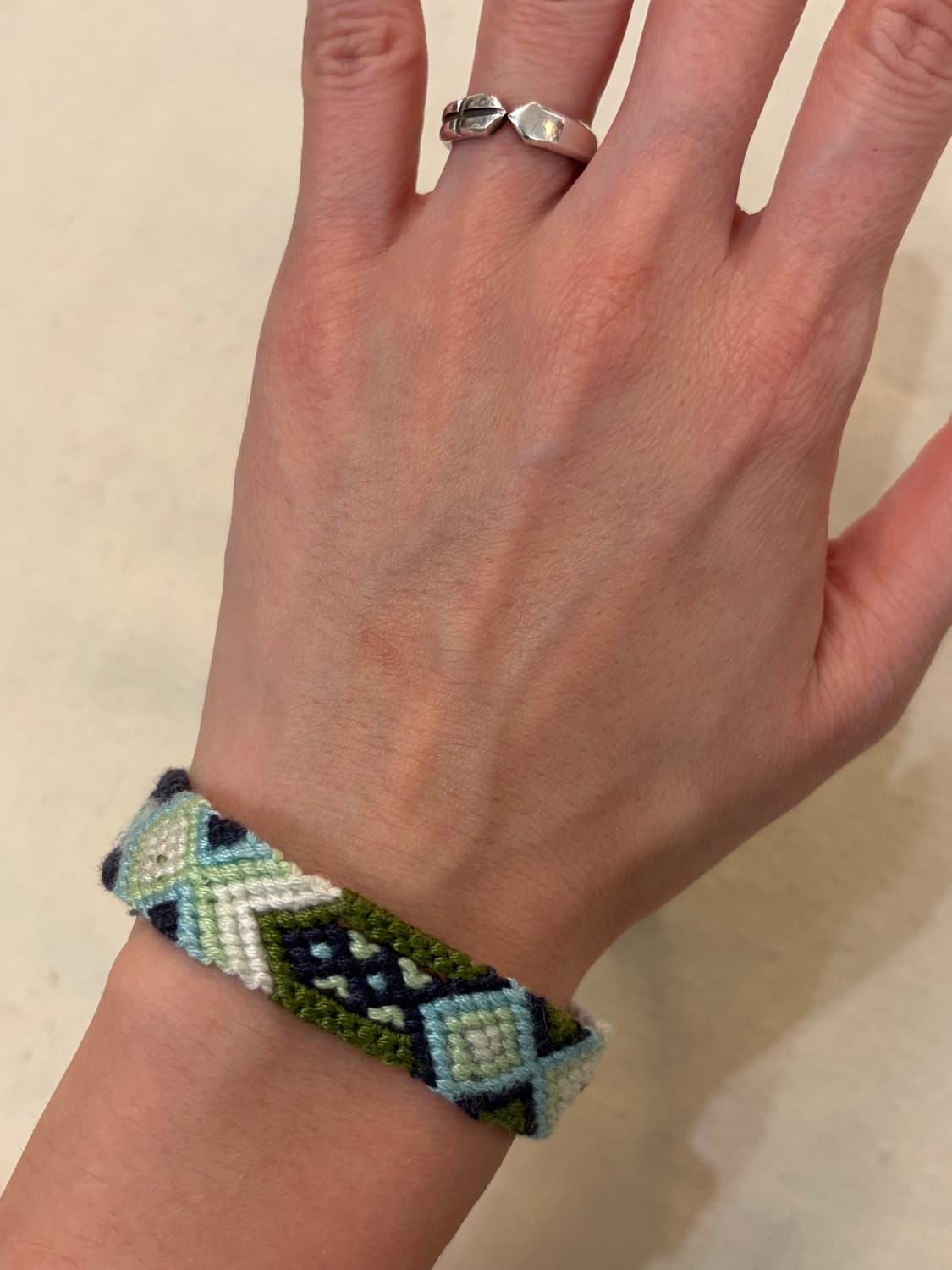 에스닉 패턴 핸드메이드 브레이슬릿 상품이미지3