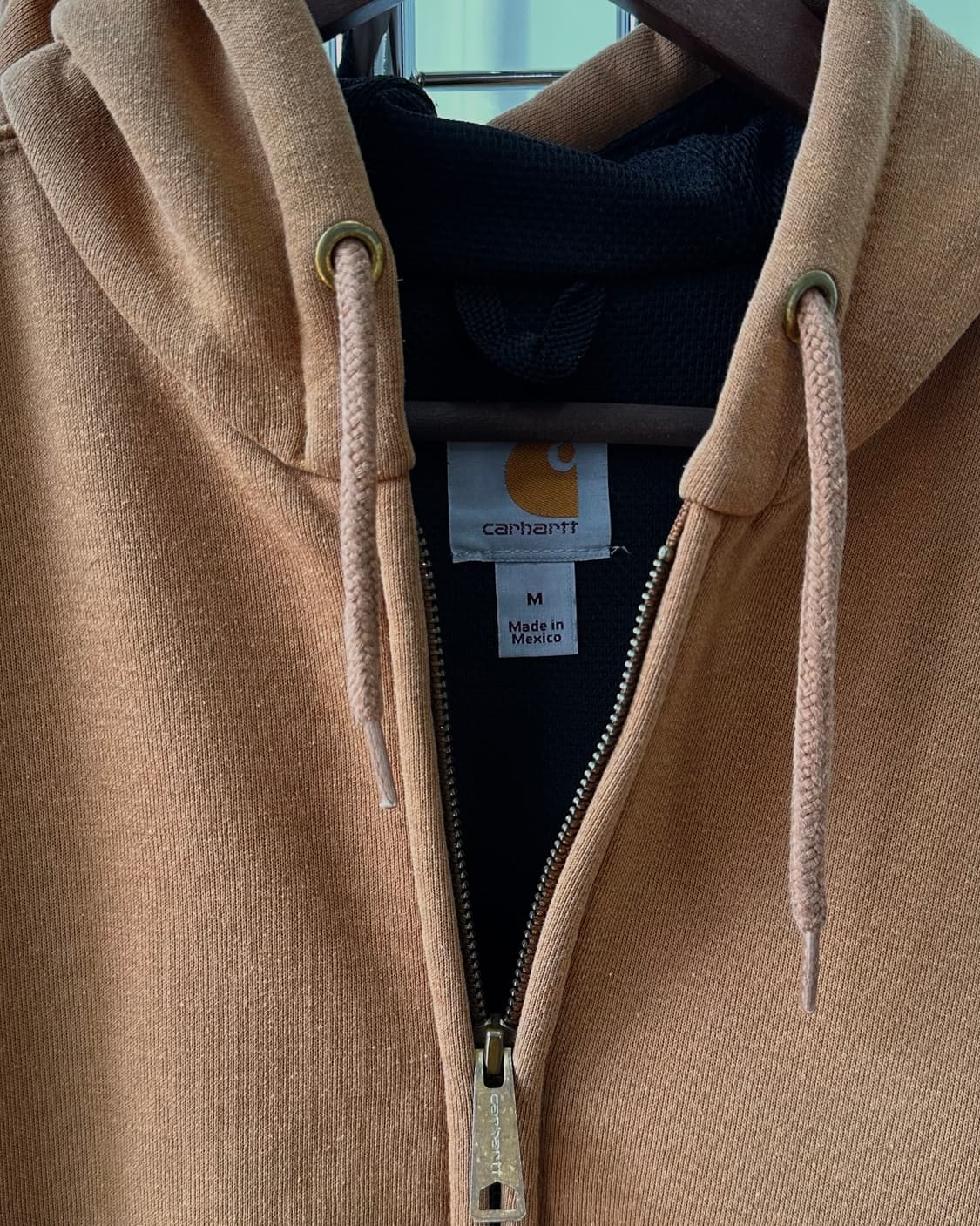 [L]칼하트 써멀 레인디펜더 된장 후드집업 상품이미지8