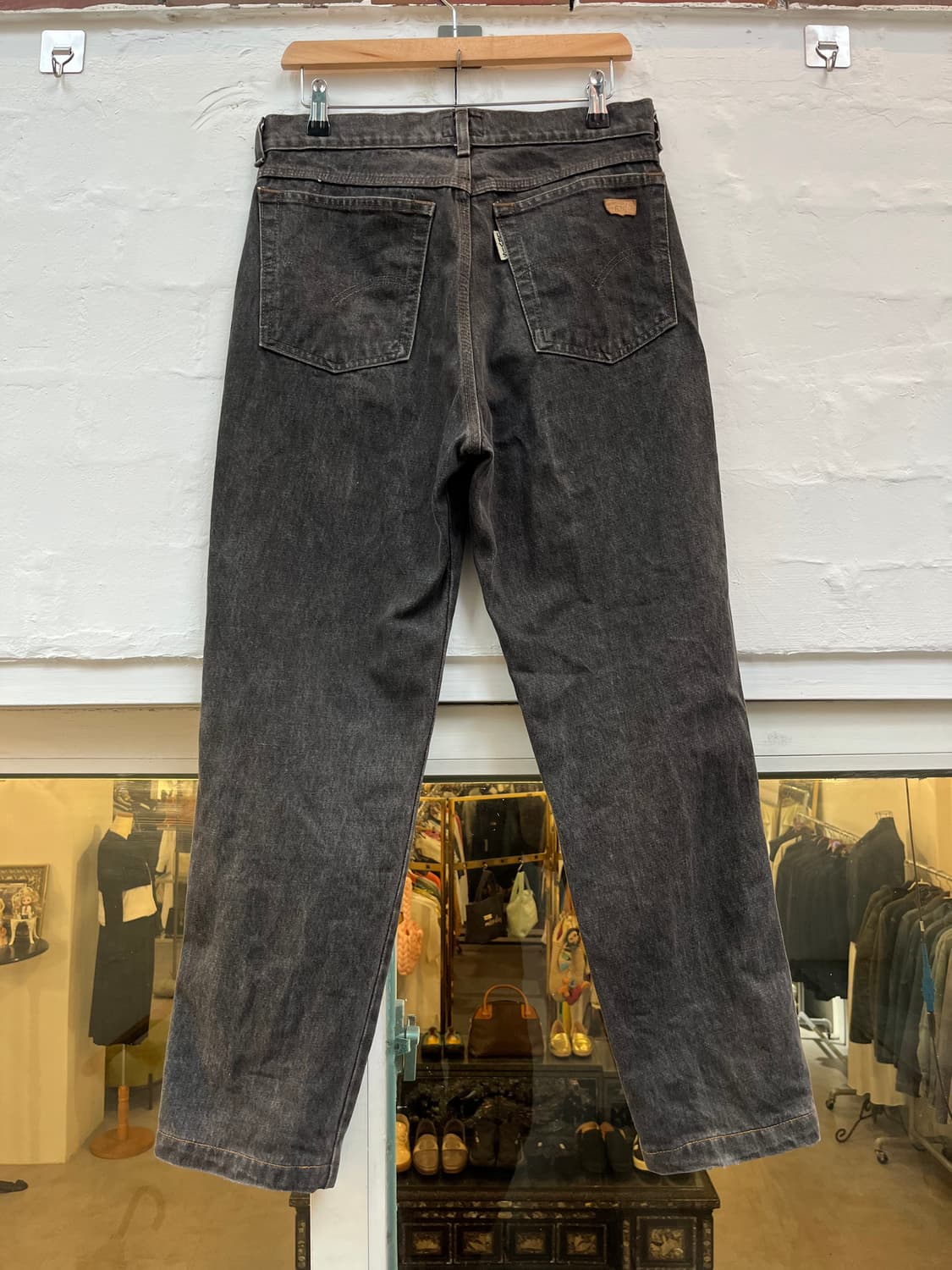 Levis 636 흑청 데님팬츠 W32 상품이미지7