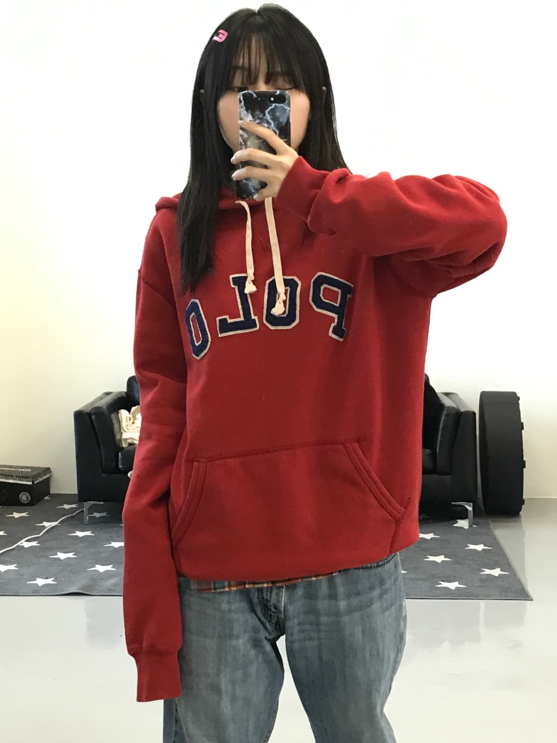 폴로랄프로렌 아치로고 후드티 상품이미지2