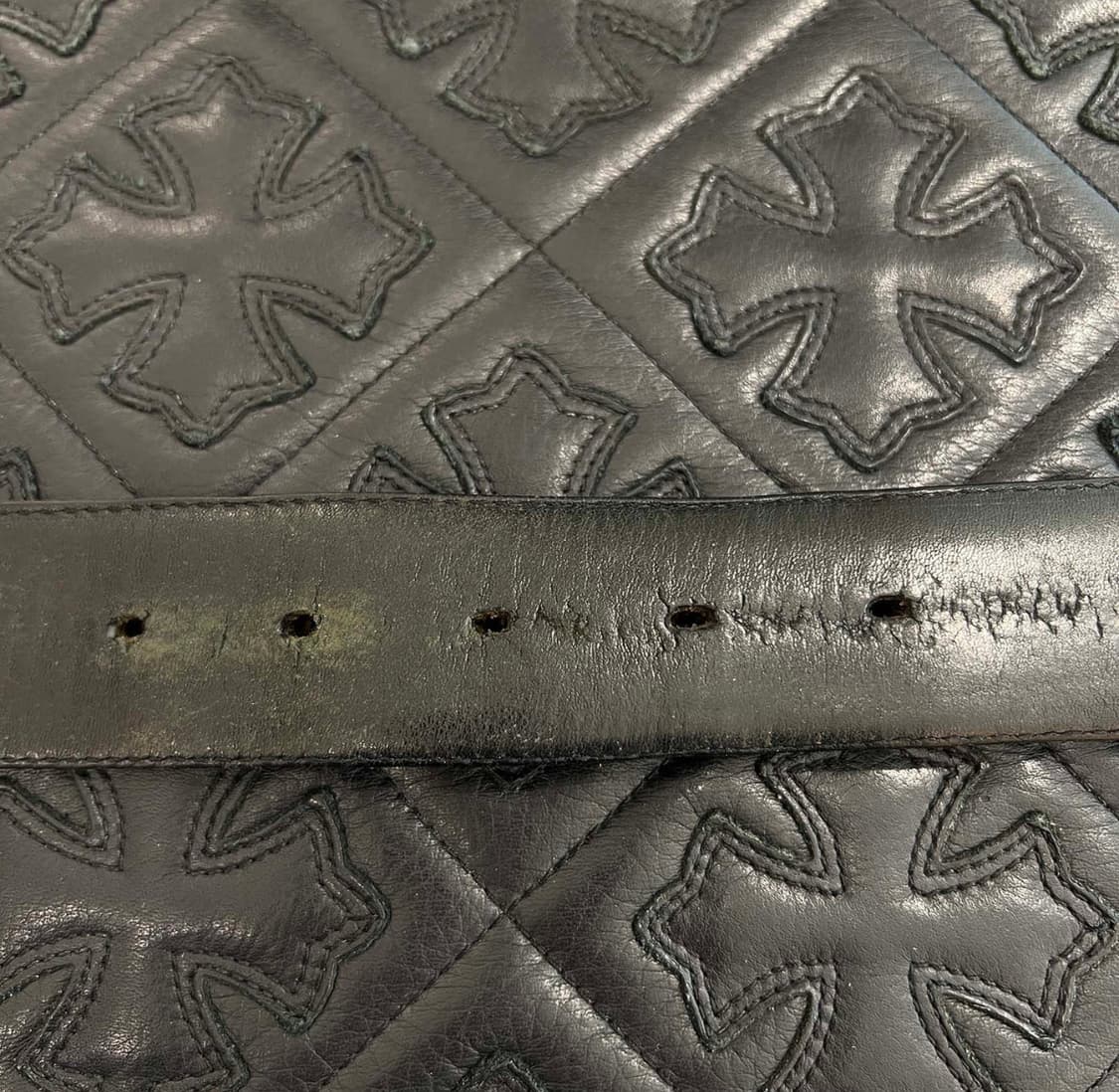 [32]크롬하츠 필리그리 벨트 1.5인치 상품이미지4