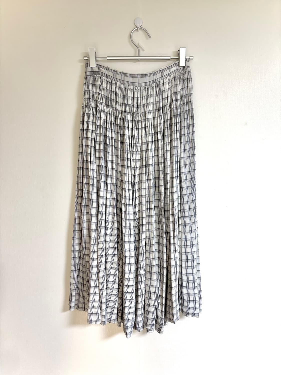 꼼데가르송 체크 플리츠 스커트 상품이미지3