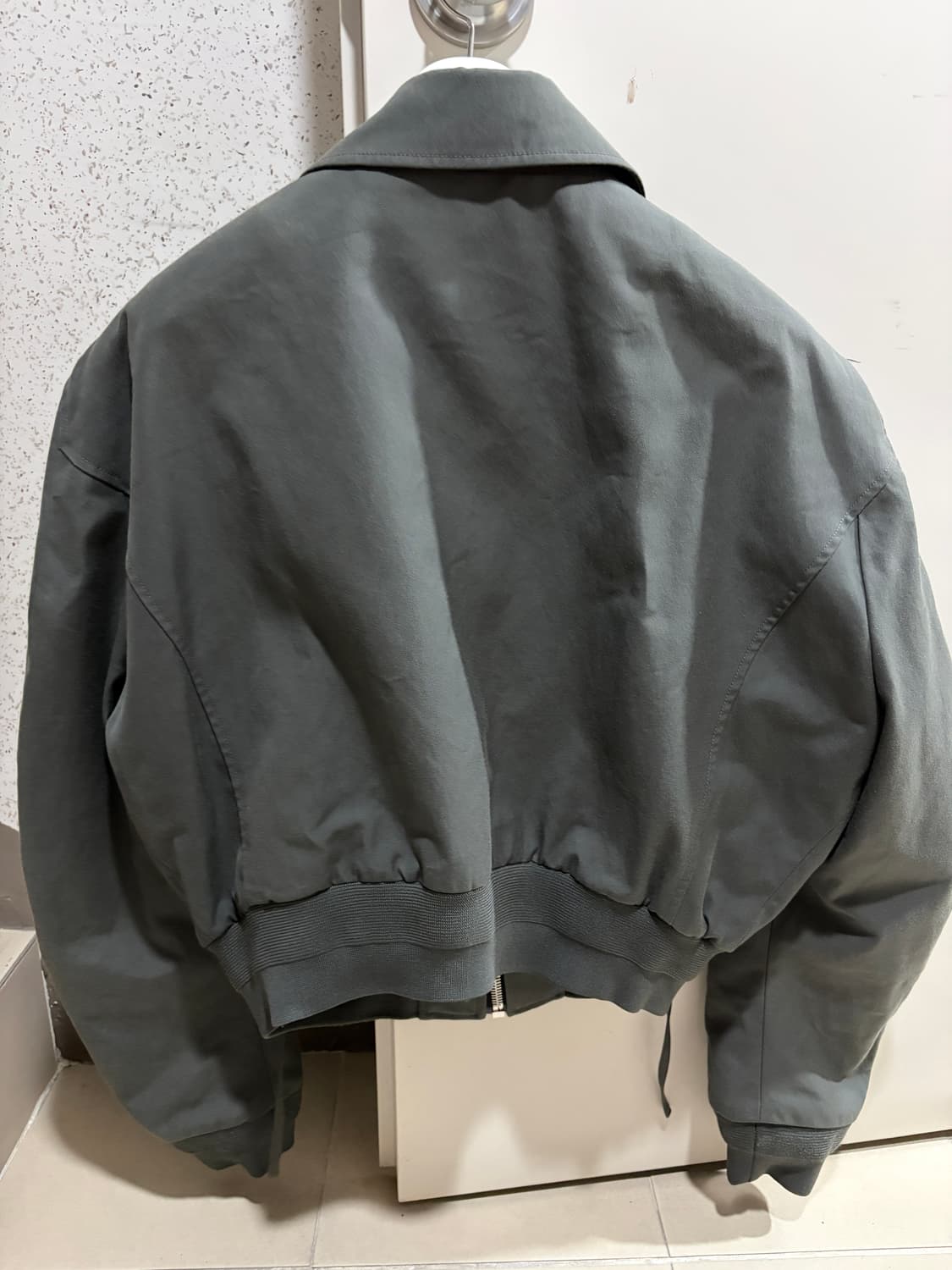 25 ss 렉토 팀 봄버 자켓 그레이 상품이미지7