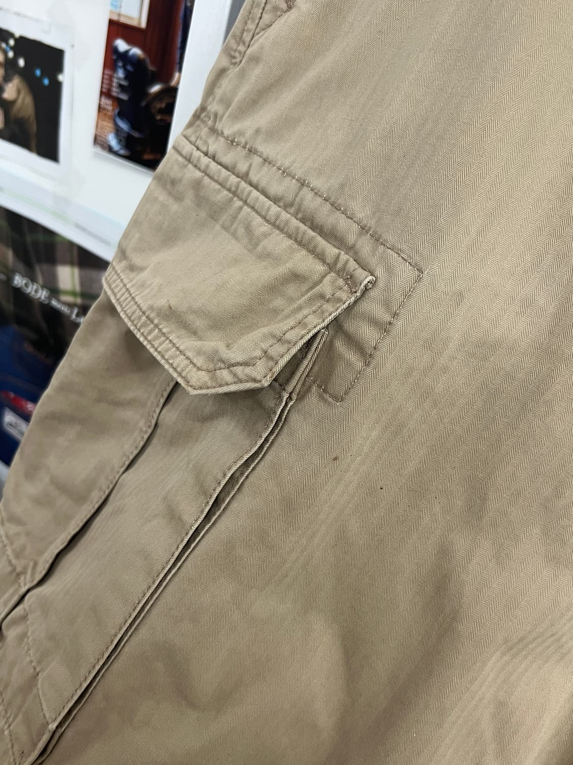 Dickies 디키즈 베이지 카고 하프 팬츠 상품이미지4