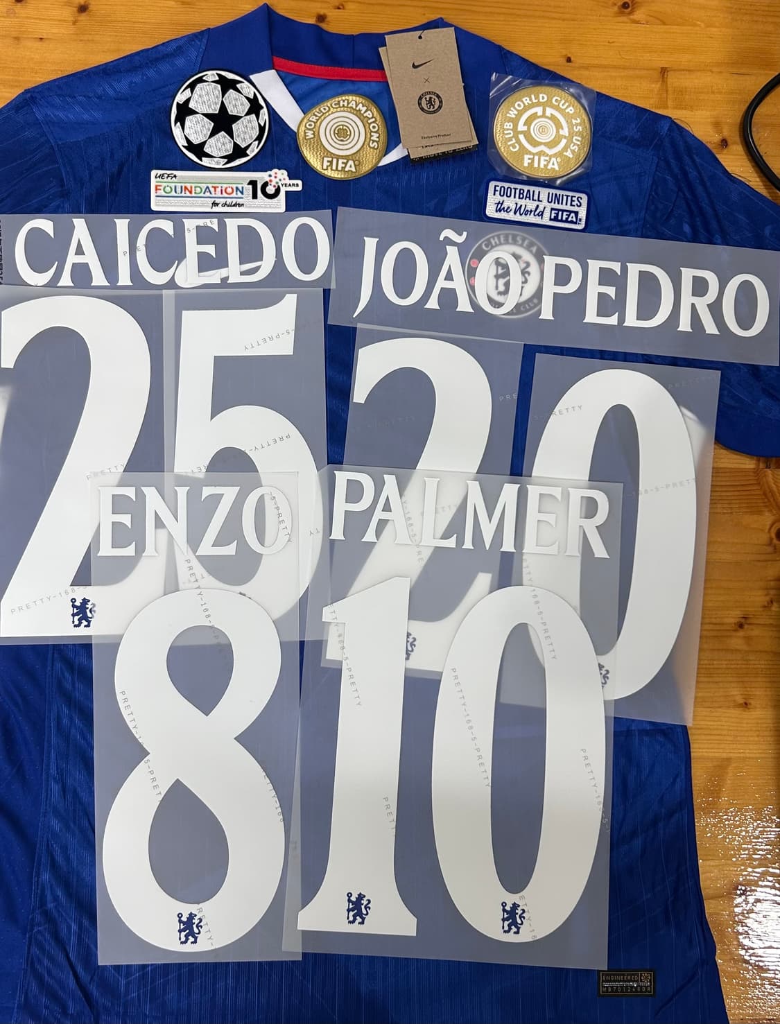 25-26 첼시 홈 유니폼 새상품 상품이미지5